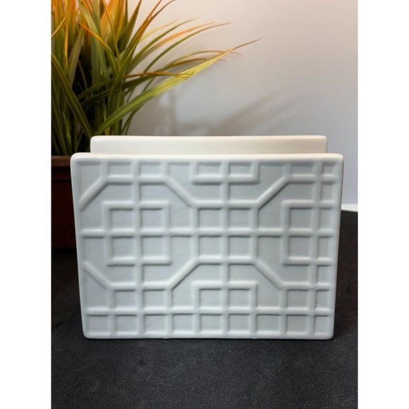 Threshold Ceramic Napkin Holder - White - Picture 3 of 9
